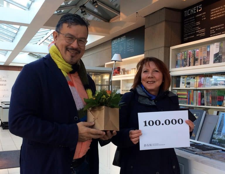 DAS DAM BEGRÜSST DEN 100.000. BESUCHER IN 2018!