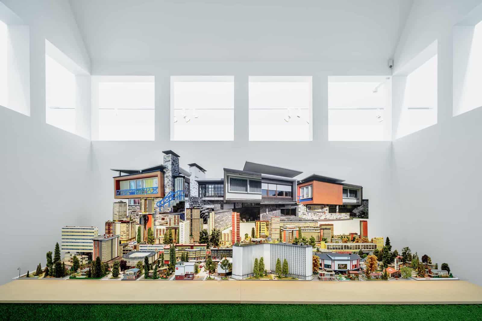 Eindrücke der Ausstellung Märklin Moderne \ Foto: Moritz Bernoully