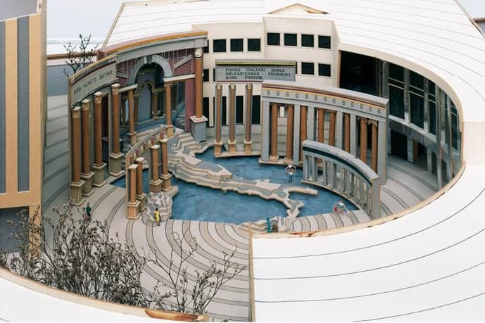 DAM Archiv, Modellsammlung, Piazza d´Italia \ Foto: Hagen Stier