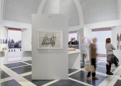 Eindrücke der Ausstellung Die immer Neue Altstadt \ Foto: Moritz Bernoully