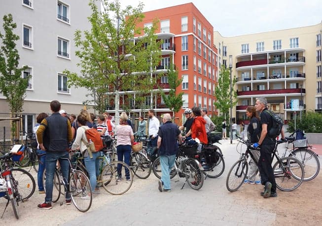 Radtour mit architour \ Foto: Andrea Schwappach