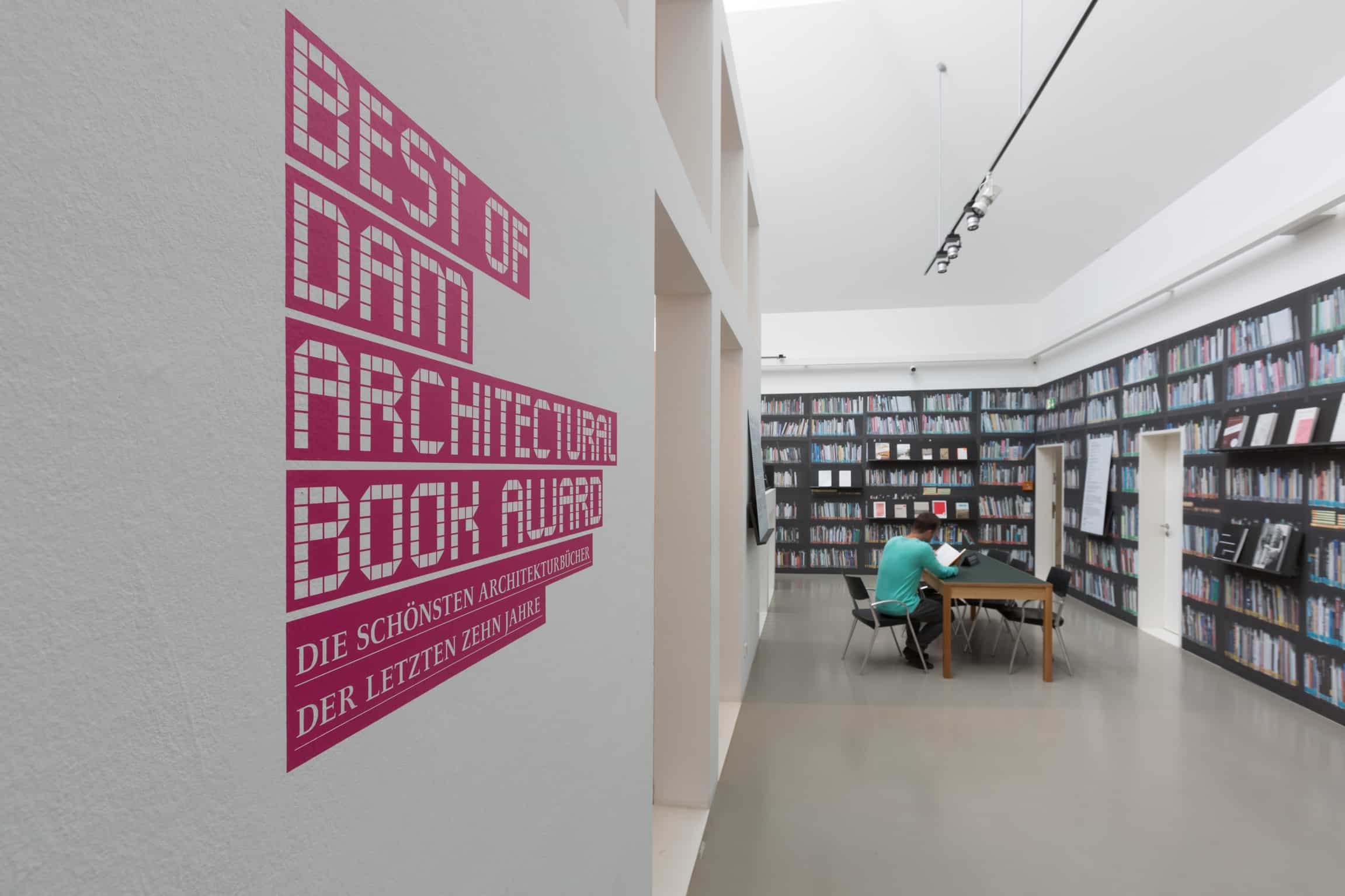 Eindrücke der Ausstellung DAM ARCHITECTURAL BOOK AWARD  Foto: Fritz Philipp