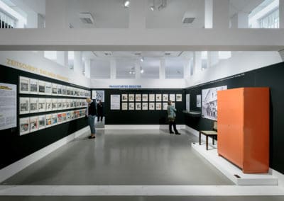 Eindrücke der Ausstellung NEUER MENSCH, NEUE WOHNUNG \ Foto: Moritz Bernoully