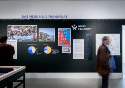 Eindrücke der Ausstellung NEUER MENSCH, NEUE WOHNUNG \ Foto: Moritz Bernoully