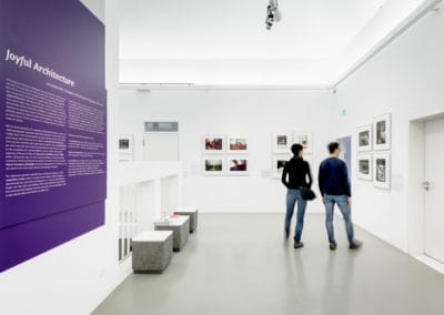 Eindrücke der Ausstellung European Architectural Photography Prize architekturbild 2019, Foto: Moritz Bernoully