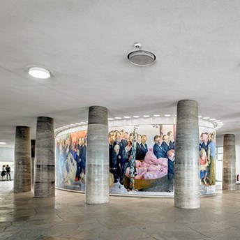 Neue Dauerausstellung “PAULSKIRCHE. Demokratie, Debatte, Denkmal”