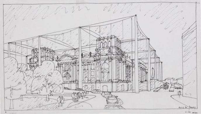Deutsches Architekturmusuem DAM – BERLINER PROJEKTE. Architekturzeichnungen 1920–1990