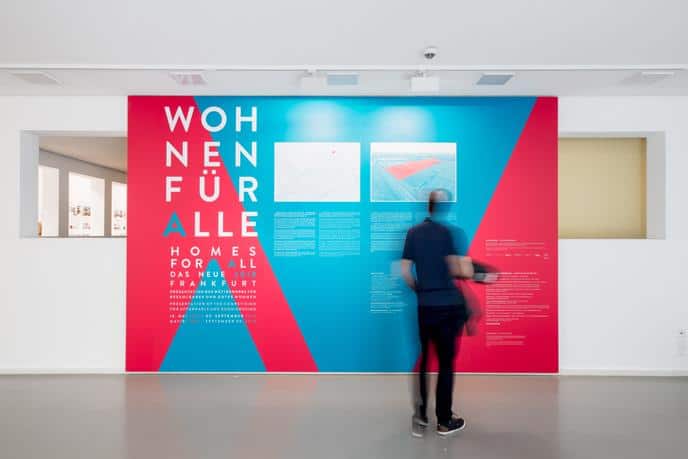 Deutsches Architekturmusuem DAM – WOHNEN FÜR ALLE – Das Neue Frankfurt 2018