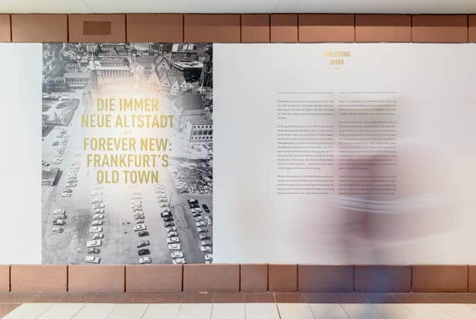 Deutsches Architekturmusuem DAM – DIE IMMER NEUE ALTSTADT – Bauen zwischen Dom und Römer seit 1900