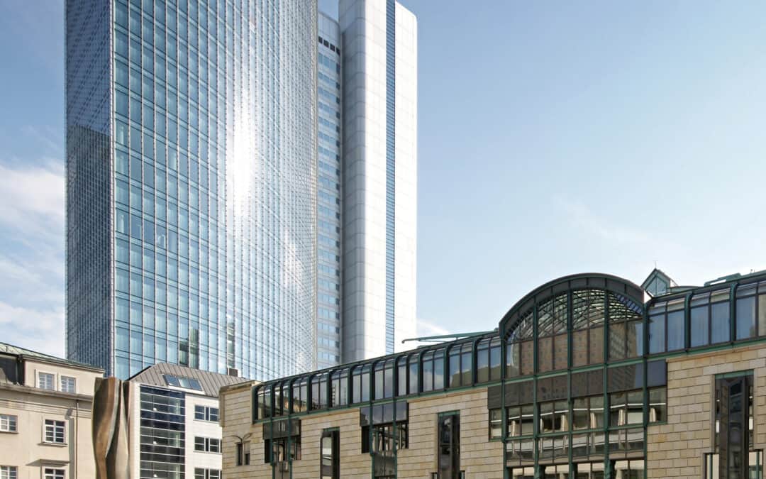 Architektur der 1980er Jahre in Frankfurt am Main Presserundgang des Deutschen Nationalkomitees für Denkmalschutz