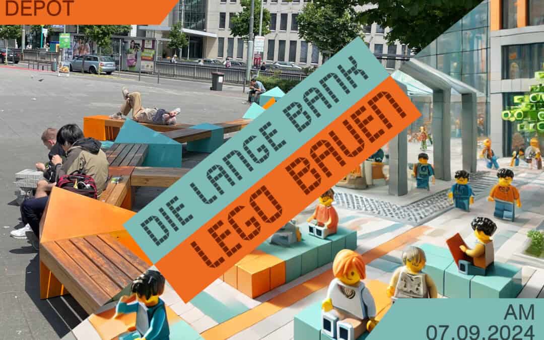 LEGO Bauen an der LANGEN BANK