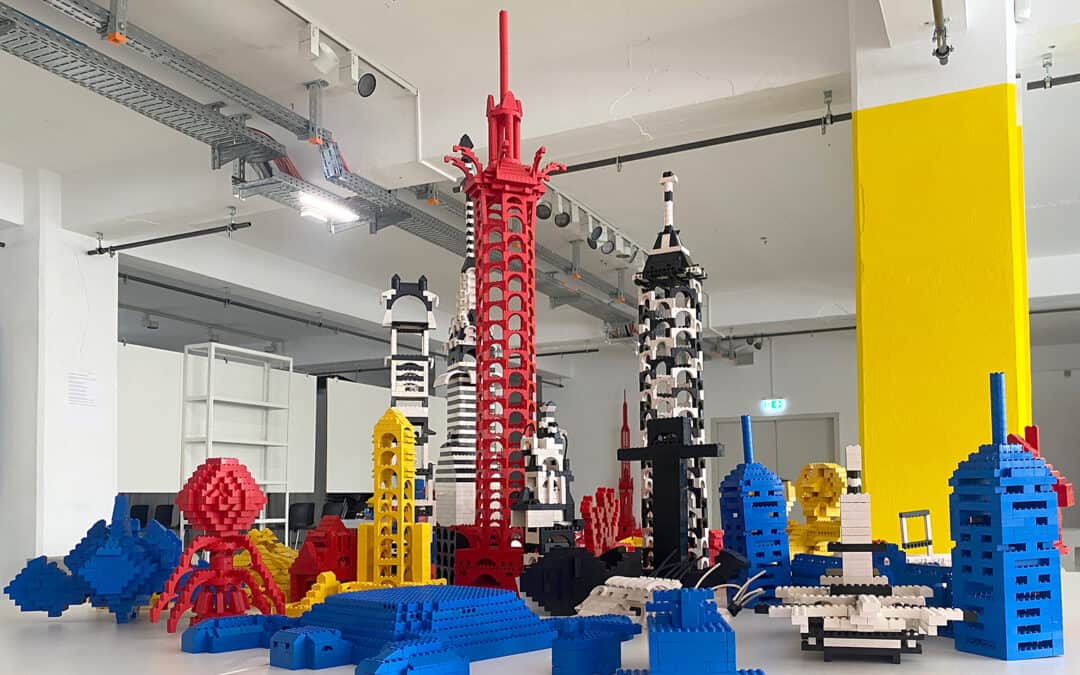 Winter LEGO-Baustelle