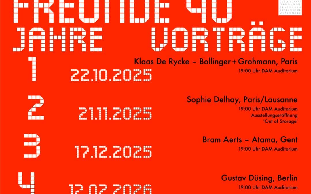 FREUNDE 40 Jahre Vortrag: Bram Aerts – Atama, Gent