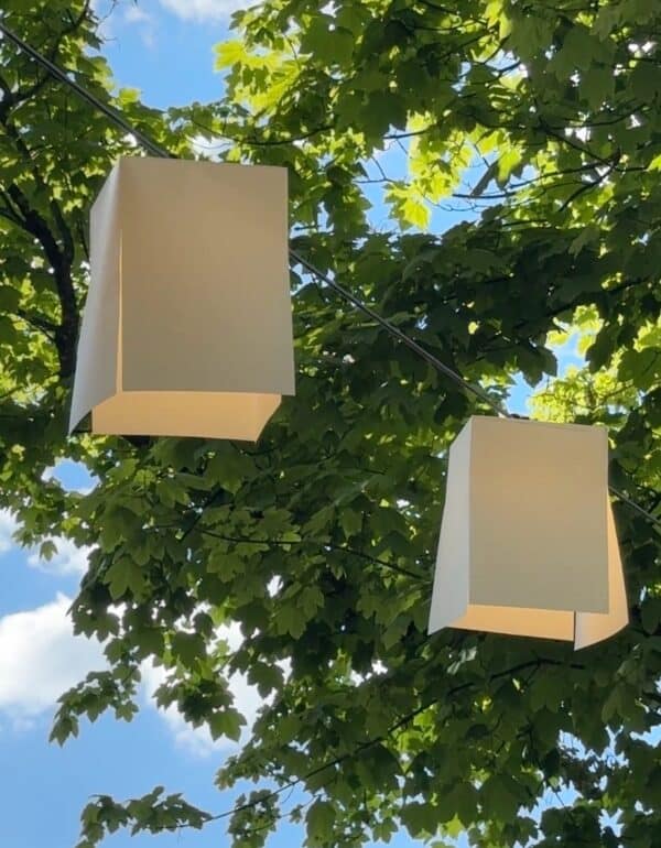 Frankfurter Lampion, weiß