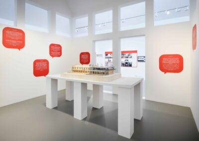 Ausstellung DAM Preis 2026. Die 23 besten Bauten in/aus Deutschland, Foto: Moritz Bernoully