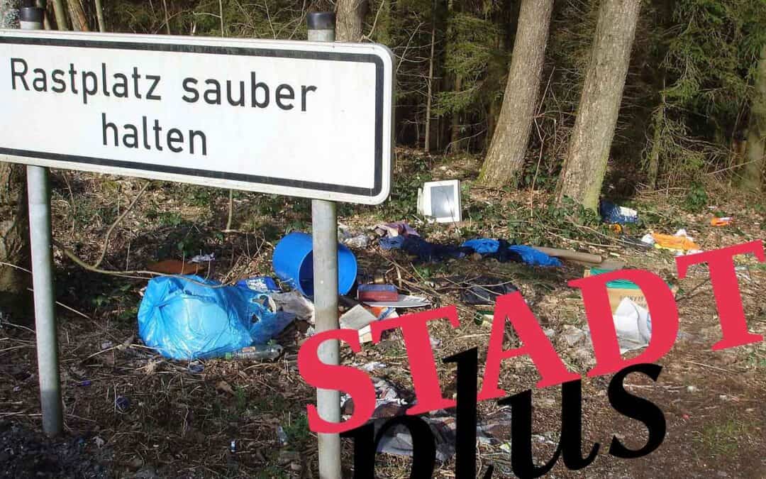 Die STADT + DIE SAUBERKEIT: Wo und warum Frankfurt vermüllt